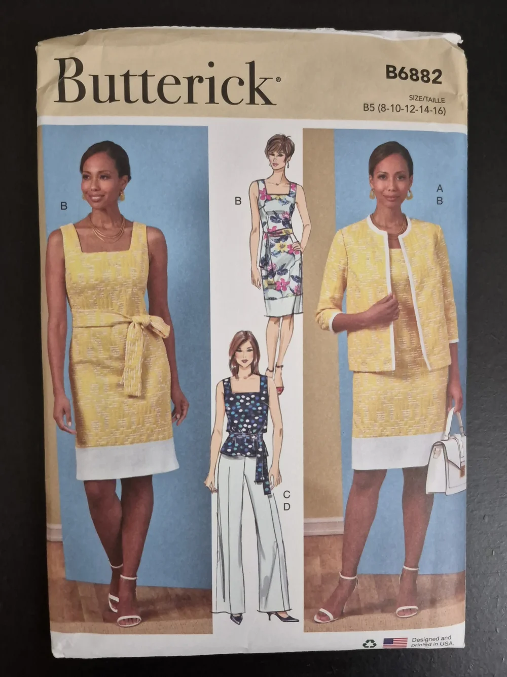 Butterick Pattern B6882 *UNCUT*